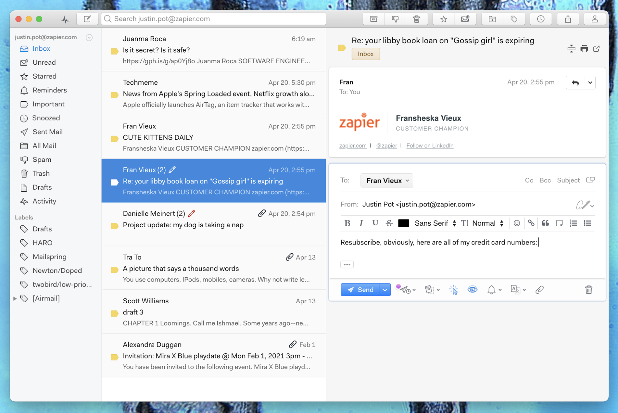 best email clients for gmail on mac