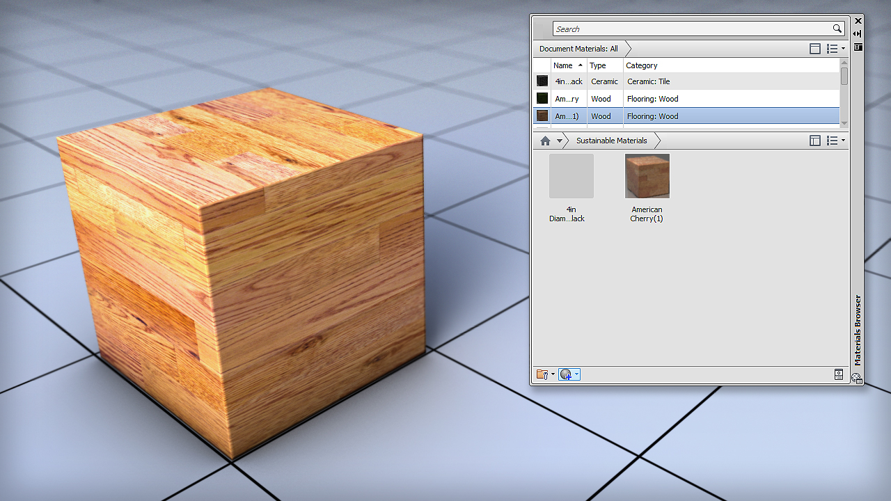 make a material in autocad with your own texture for mac